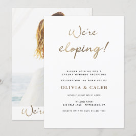 Vi rymmer Bröllopsfestinladan Inbjudningar