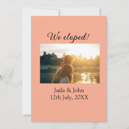 Vi rymmer Lägg parnamn stad, datum nygifta  Meddelande