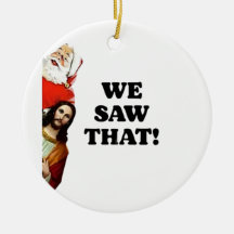 VI SÅG DET! Santa och Jesus tittar alltid på