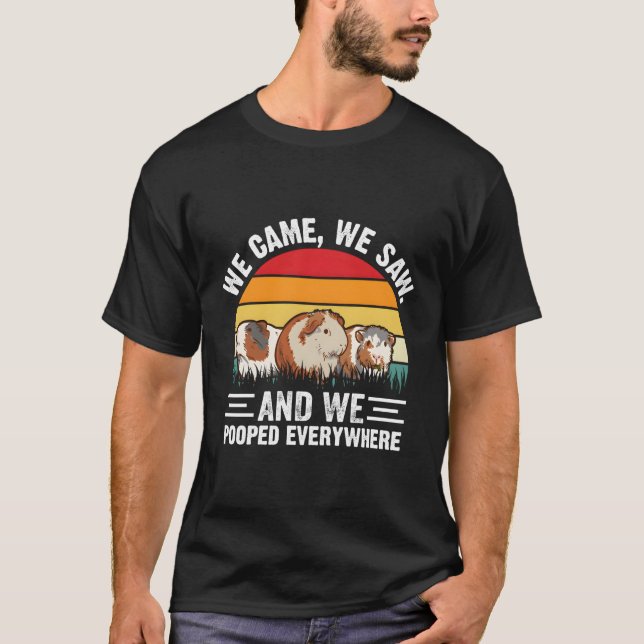 Vi såg och vi stod överallt. t shirt (Framsida)