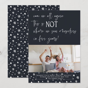 Vi såg oss själva om fem år  God jul Inbjudningar