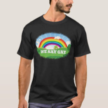 Vi säger Gay pride Parad Rainbow Florida