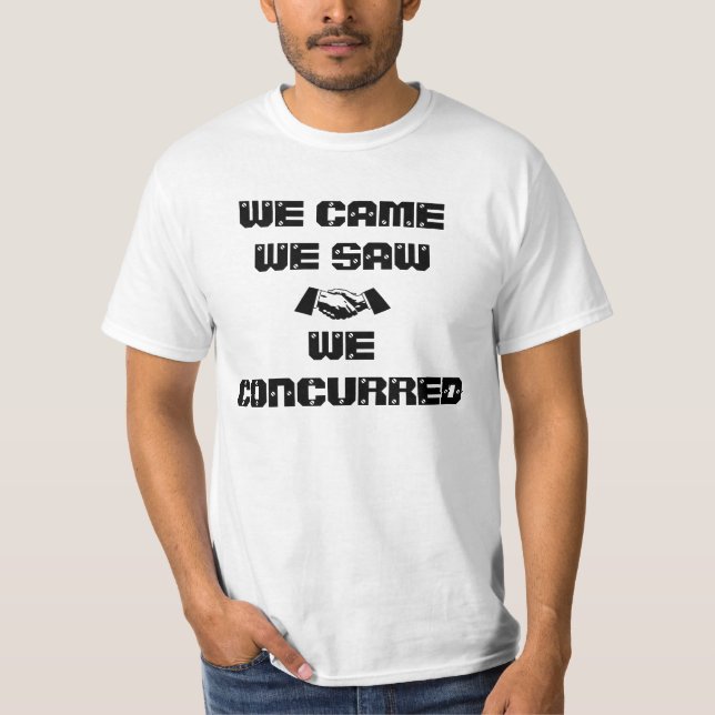 Vi sammanfaller t-shirt (Framsida)