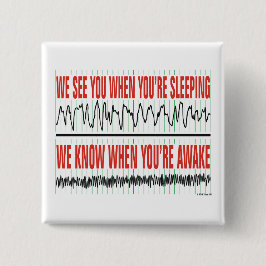 Vi ser dig när du sover knapp