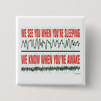 Vi ser dig när du sover knapp