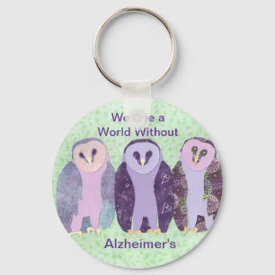 Vi ser en värld utan Alzheimers Nyckelring