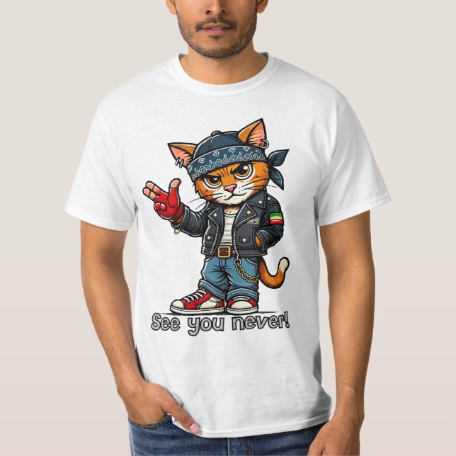 Vi ses aldrig! t shirt (Framsida)