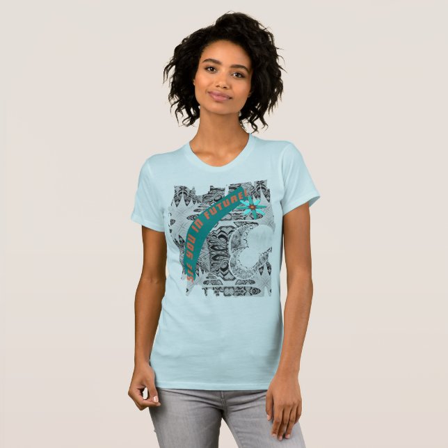 Vi ses i framtiden! T-shirt (Hel framsida)