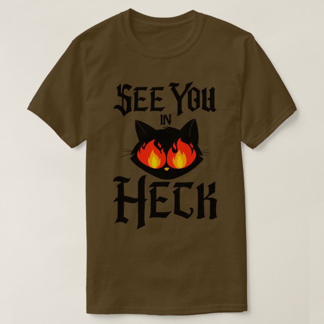 Vi ses i Heck T Shirt (Design framsida)