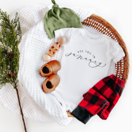 Vi ses i januari Gravid annons T Shirt