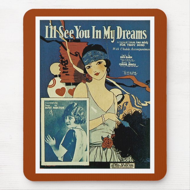 "Vi ses i mina drömmar" Musmatta (Framsidan)