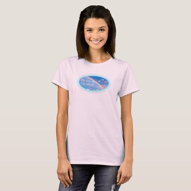 Vi ses i molnen T-Shirt (Hel framsida)