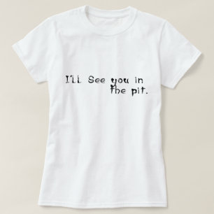 Vi ses i sten i källaren. t shirt