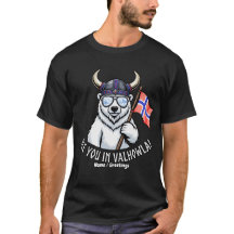 Vi ses i Valhall komisk Viking isbjörn