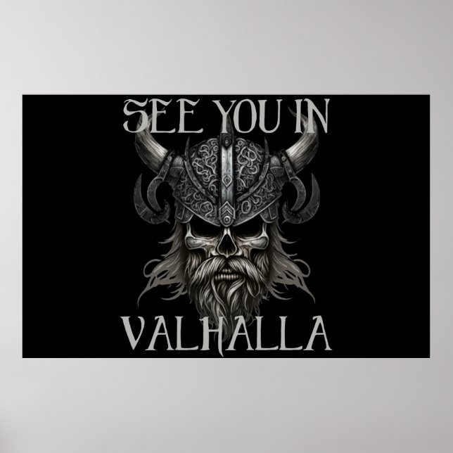 Vi ses i Valhalla Poster (Framsidan)