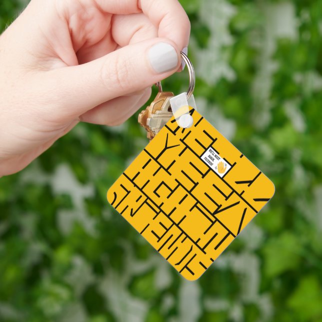 Vi ses igen, vänner nyckelring (Hand)