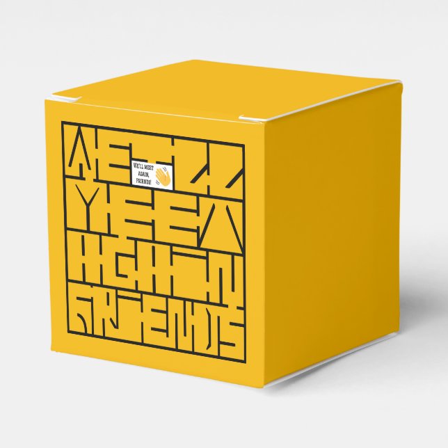 Vi ses igen, vänner presentaskar (Framsidan Sidan)