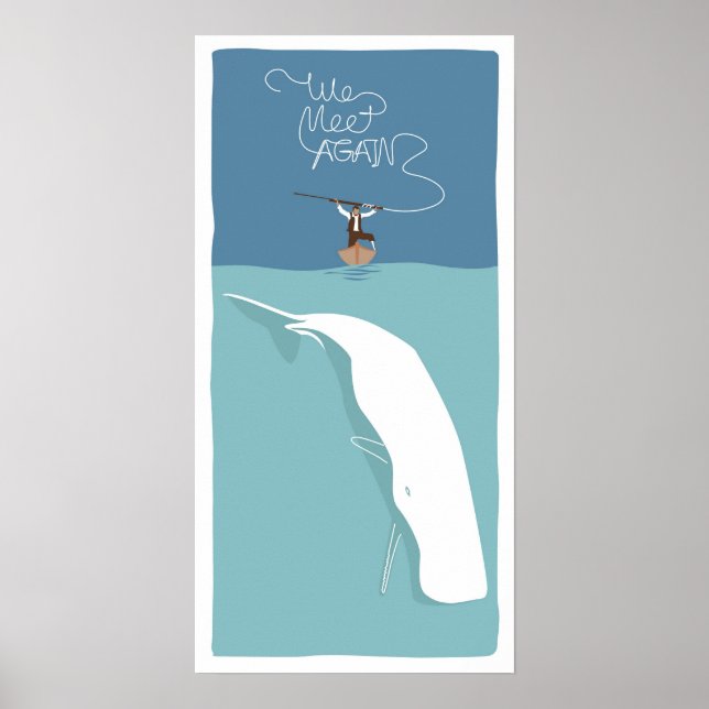 Vi ses igen - Whale Edition Poster (Framsidan)