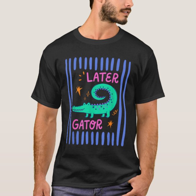 Vi ses krokodil t shirt (Framsida)