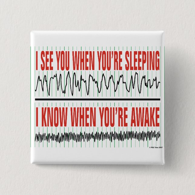 Vi ses när du sover... Knapp (Framsida)
