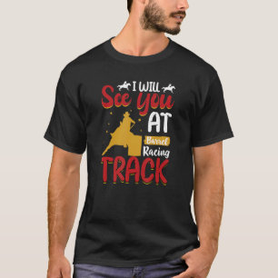 Vi ses på Barrel Tävla Track Vild Western T Shirt
