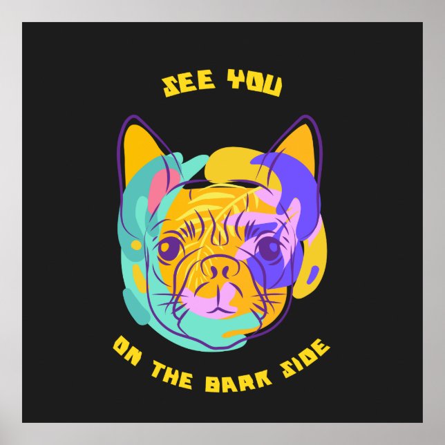 Vi ses på hundsidan Hund Puns Poster (Framsidan)