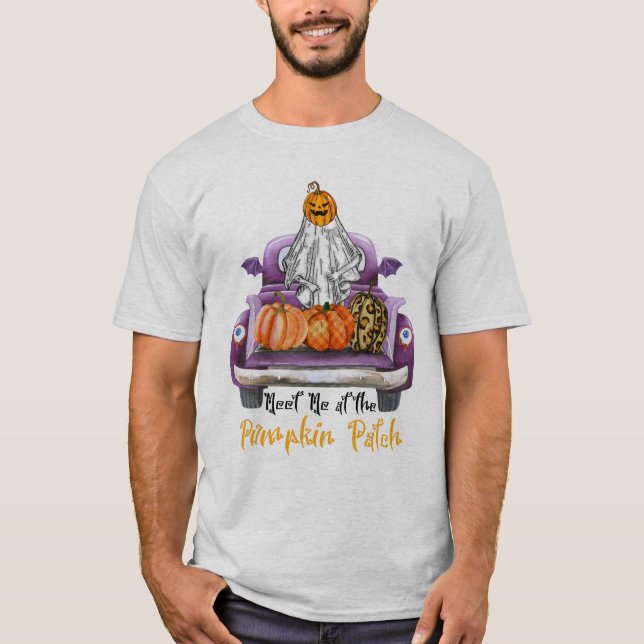 Vi ses på presentidén om Pumkin-plåster T Shirt (Framsida)