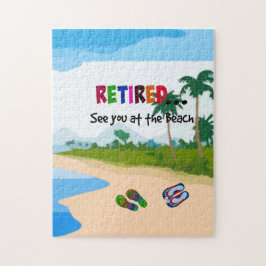 Vi ses på stranden! pussel