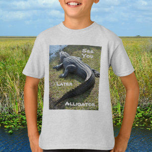 Vi ses senare, Alligator Everglades Florida T Shirt