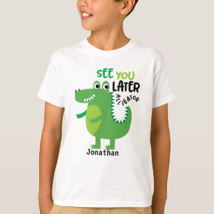 Vi ses senare Alligator-Personlig T Shirt