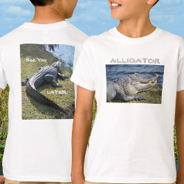 Vi ses senare Alligator Roligt Wildlife T Shirt