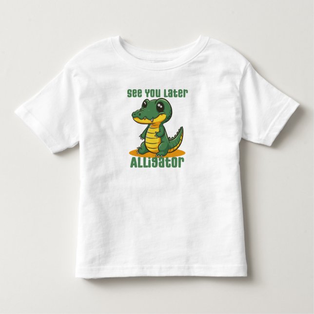 Vi ses senare Alligator T Shirt (Framsida)