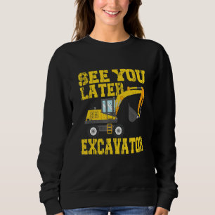Vi ses senare i Excavator Småbarn Boy Kids T Shirt