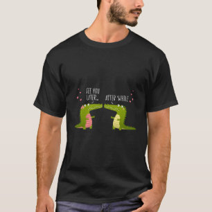 Vi ses senare när Alligator Reptiles Zoo C T Shirt