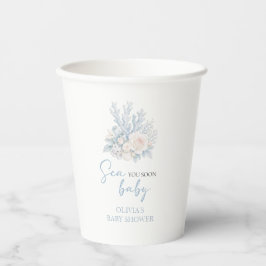 Vi ses snart baby Kustnära strand Baby Shower