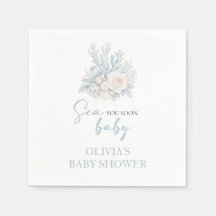 Vi ses snart baby Kustnära strand Baby Shower