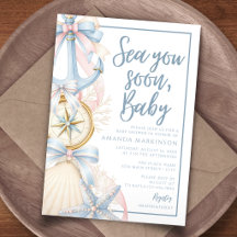 Vi ses snart baby Kustpreppy baby shower