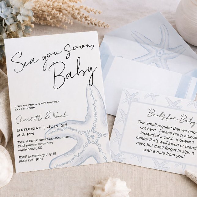 Vi Ses Snart Baby Shower Inbjudan (Skapare uppladdad)