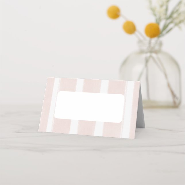 Vi Ses Snart Baby Shower Matetikett Placeringskort (Framsida)