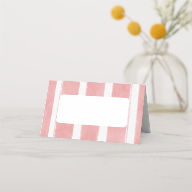 Vi Ses Snart Baby Shower Matetikett Placeringskort (Framsida)