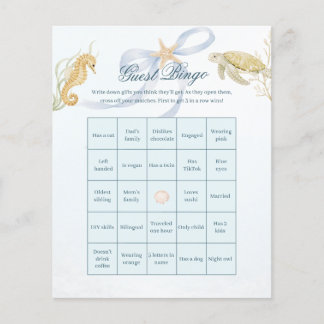  Vi ses snart Gästbingo Baby Shower-spel