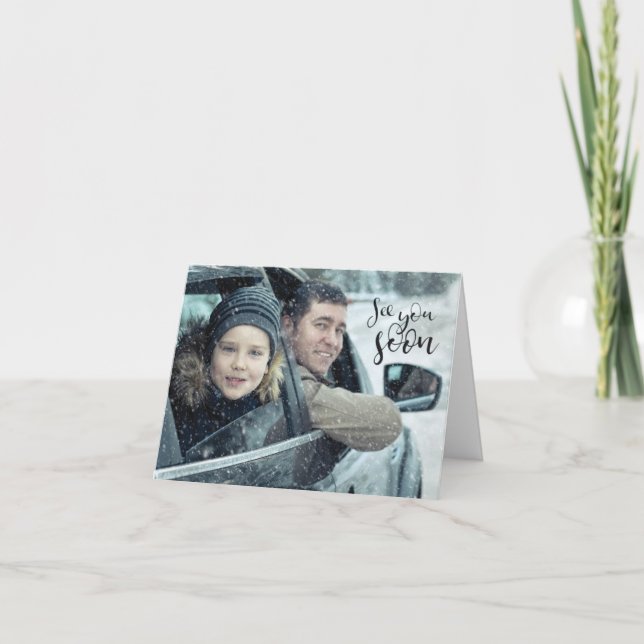 Vi ses snart helgkort (Framsida)