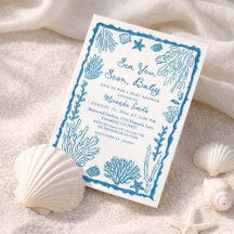 Vi Ses Snart Kusttema Baby Shower