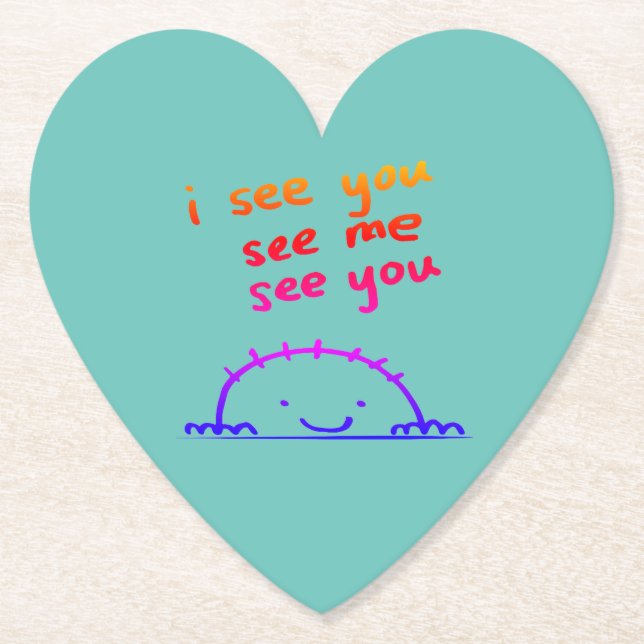 Vi ses, vi ses underlägg papper (Framsida)