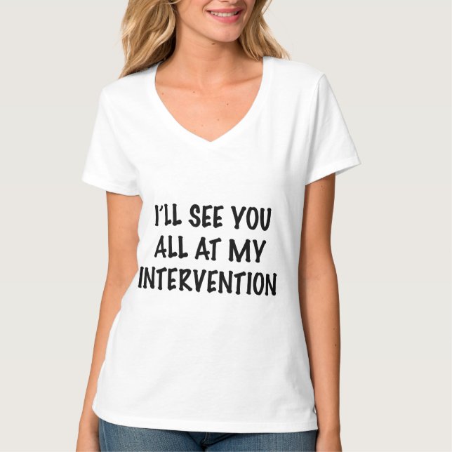 Vi ses vid mitt inlägg t-shirt (Framsida)