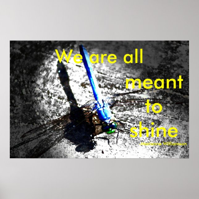 Vi ska alla skina poster (Framsidan)