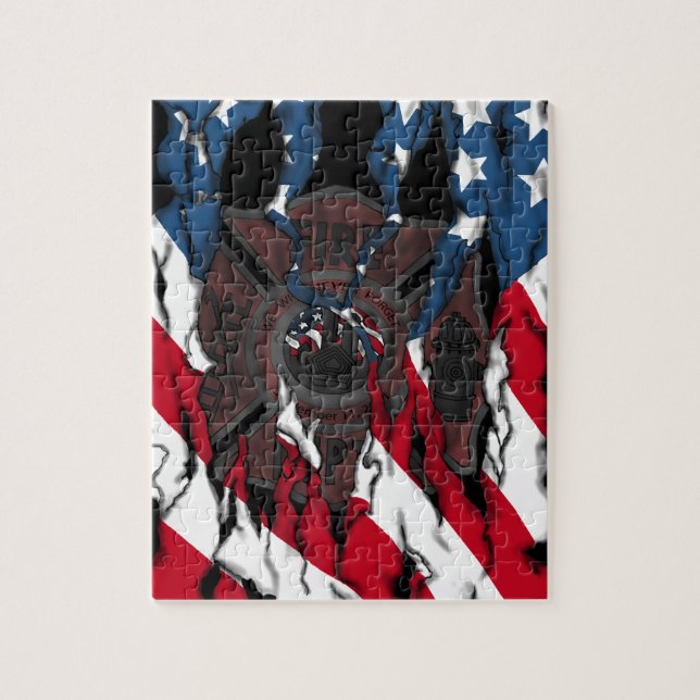 Vi ska glömmer aldrig pussel (Vertikal)