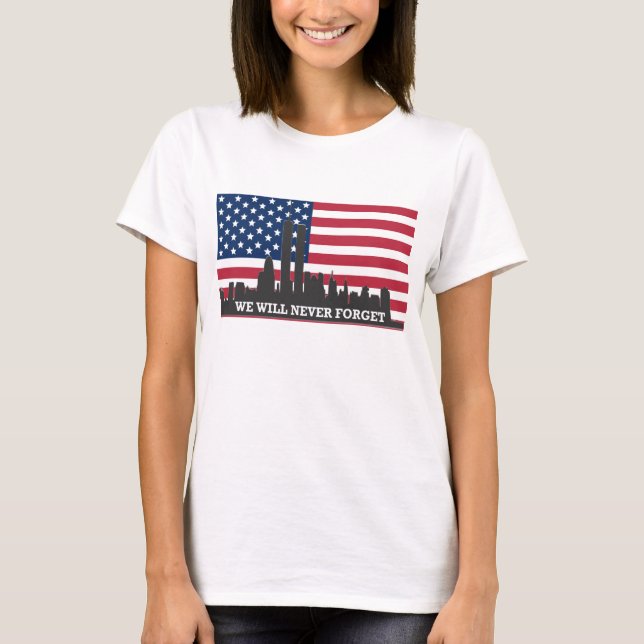 VI SKA GLÖMMER ALDRIG T-SHIRT (Framsida)