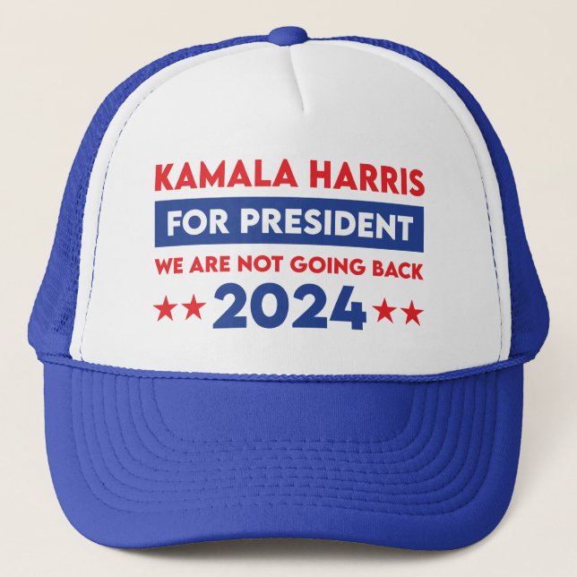Vi ska inte tillbaka Kamala Harris till president Keps (Framsida)