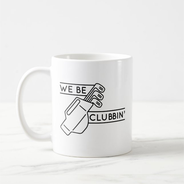 Vi ska klumpa" kaffemugg (Vänster)